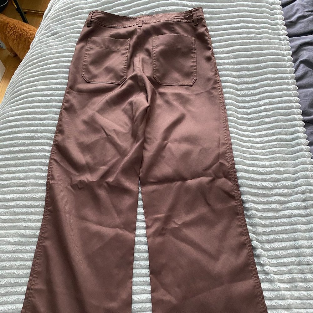 High-waisted | Wide Leg Work Pants - Uniqlo U